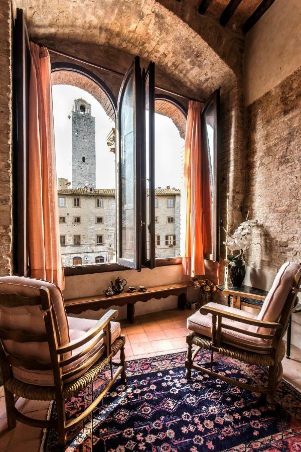 The Artists' Tower - Amazing View From The Tower Apartment San Gimignano Exterior photo