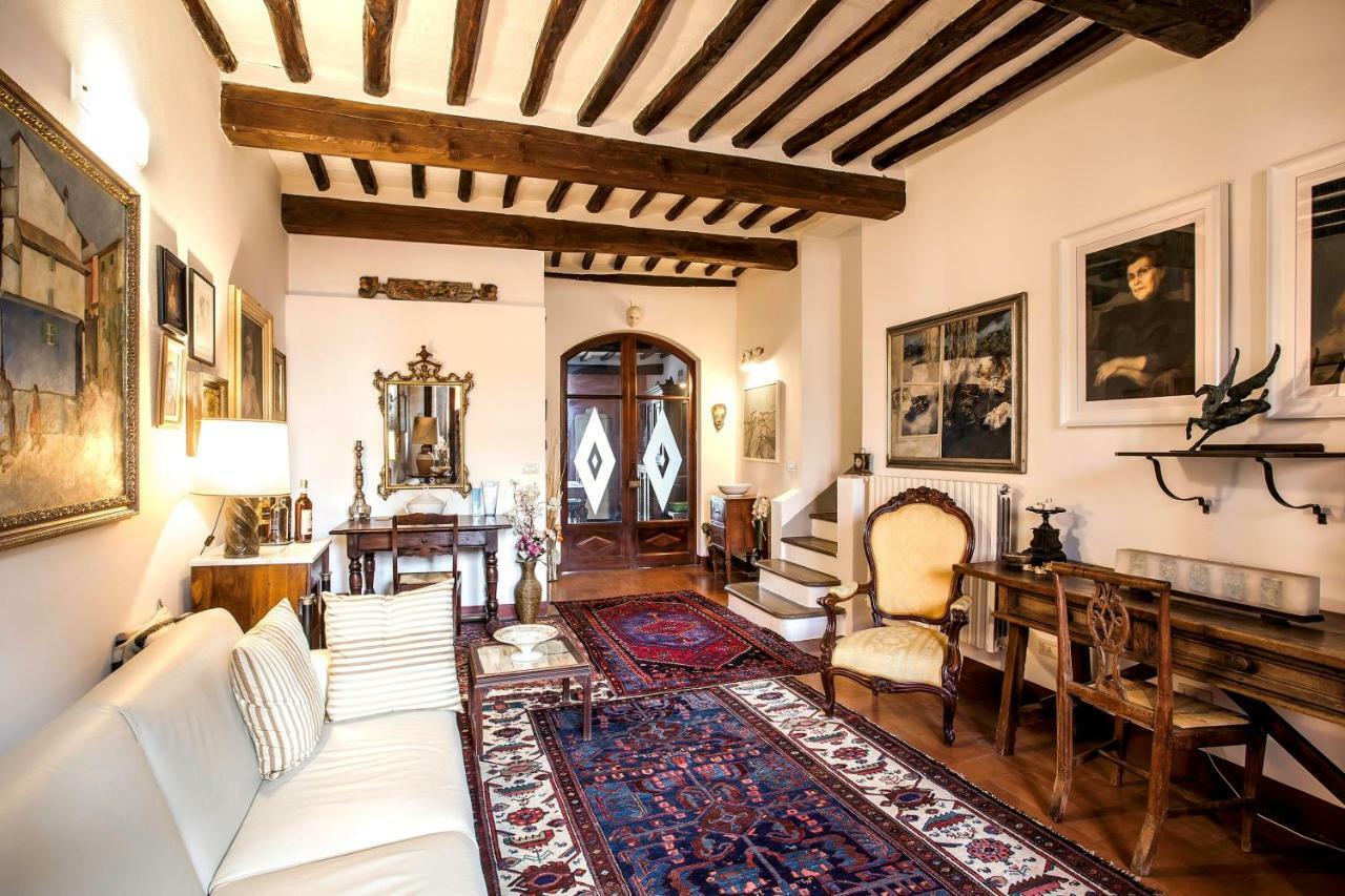 The Artists' Tower - Amazing View From The Tower Apartment San Gimignano Exterior photo